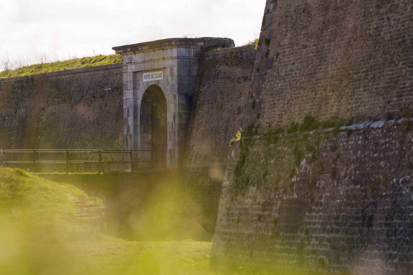 Porte du Fort Nieulay, un fort écluse déconstruit et délocalisé par Vauban.