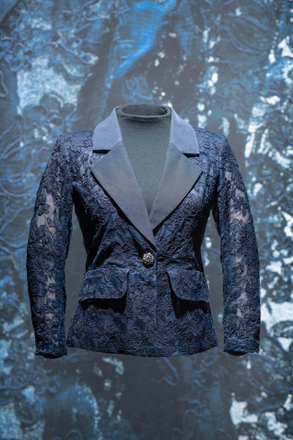 Veste en dentelle Leavers Yves Saint Laurent Rive gauche, années 1980-1990