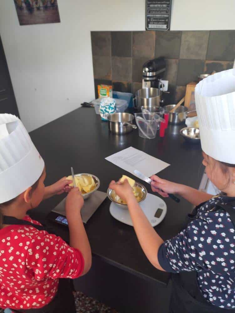 Les cours de cuisine en famille avec Les Secrets des Loges