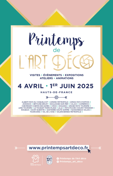 Affiche du Printemps de l'Art Déco édition 2025